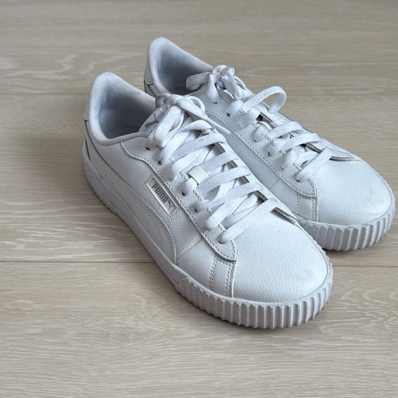 Puma Women's Classic White Sneakers - Picture 5 of 10